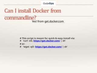 Learn docker Interactively with Examples | PPTX