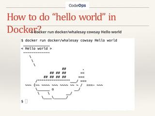 Learn docker Interactively with Examples | PPTX
