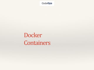 Learn docker Interactively with Examples | PPTX