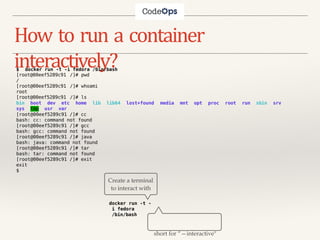 Learn docker Interactively with Examples | PPTX