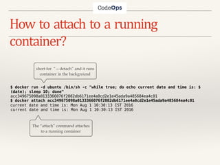Learn docker Interactively with Examples | PPTX