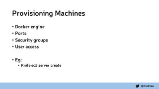 Baking Docker Using Chef | PPT
