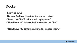 Baking Docker Using Chef | PPT