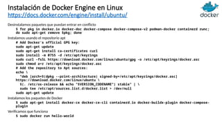 Docker como recurso de aula para docentes | PPTX