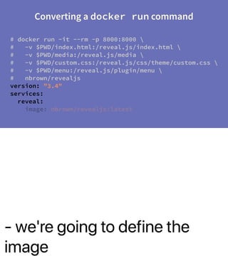 Docker Compose Explained