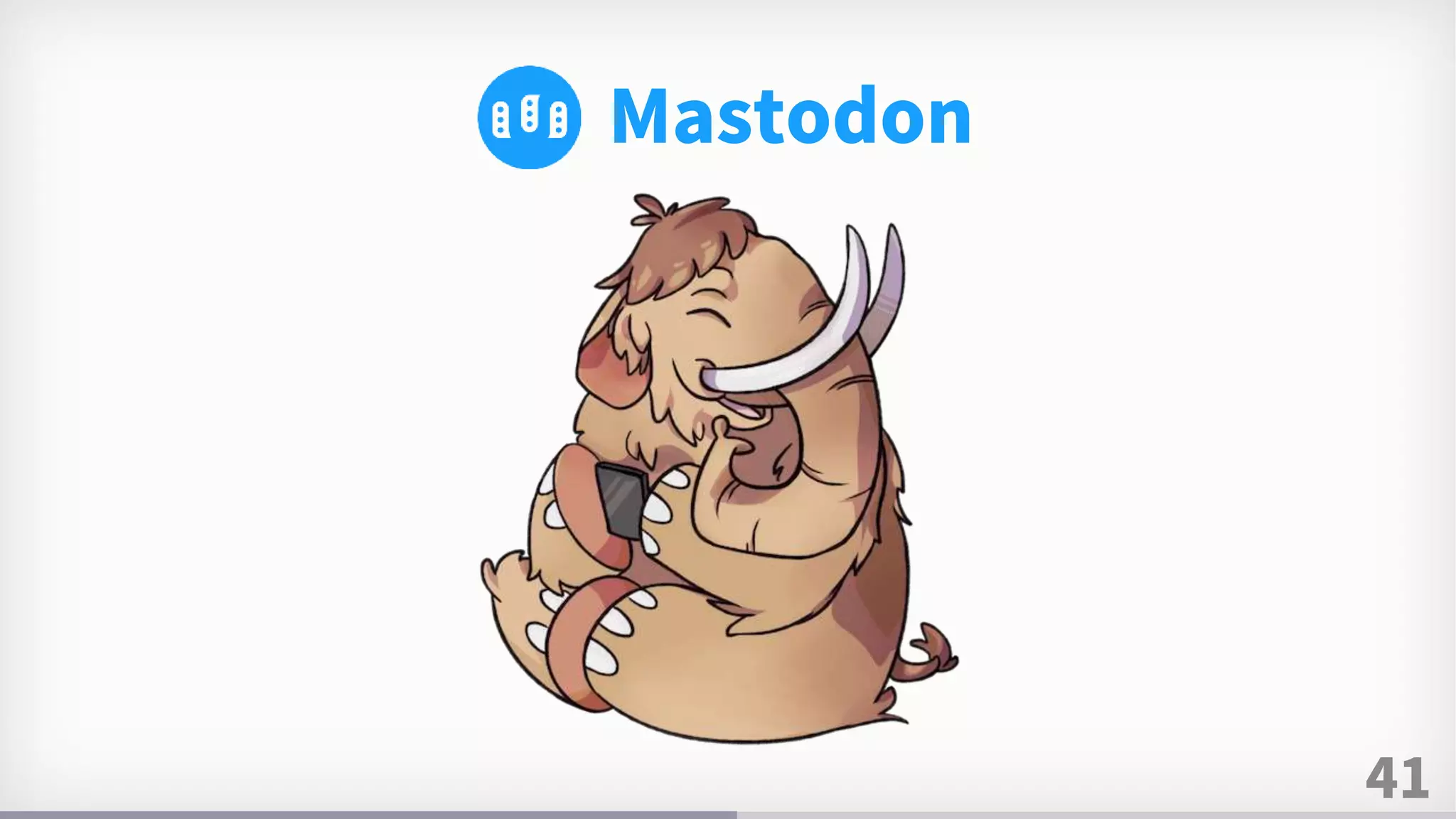 41
Mastodon
 