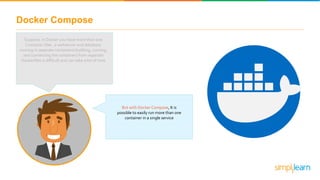 Docker Compose | Docker Compose Tutorial | Docker Tutorial For Beginners | DevOps Tools |Simplilearn