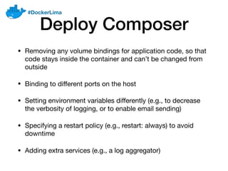 Docker Compose to Production with Docker Swarm | PDF