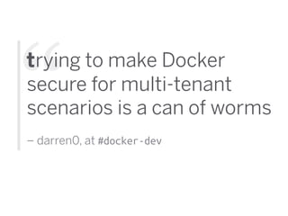 DockerCon 2014: Thoughts on interoperable containers