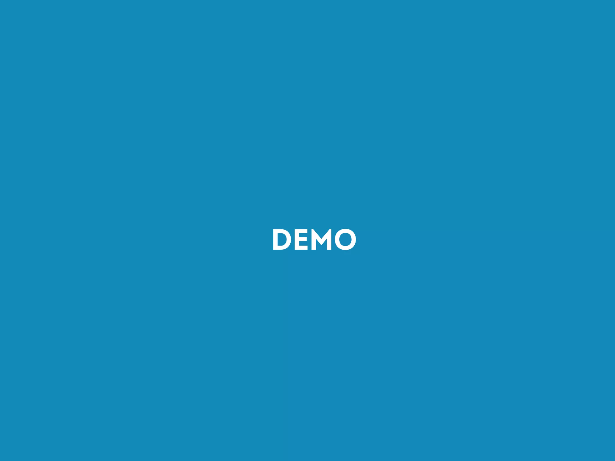 DEMO
 