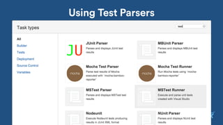 Using Test Parsers
 