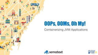 Containerizing JVM Applications
OOPs, OOMs, Oh My!
 