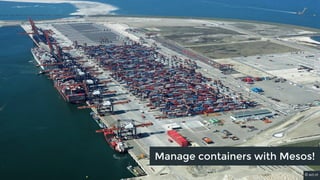 Manage containers with Mesos! 
© ect.nl 
 