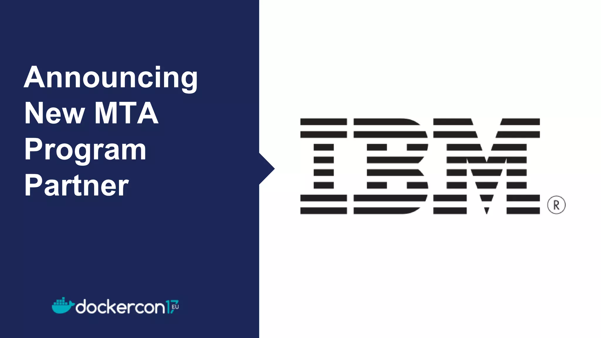 Announcing
New MTA
Program
Partner
 