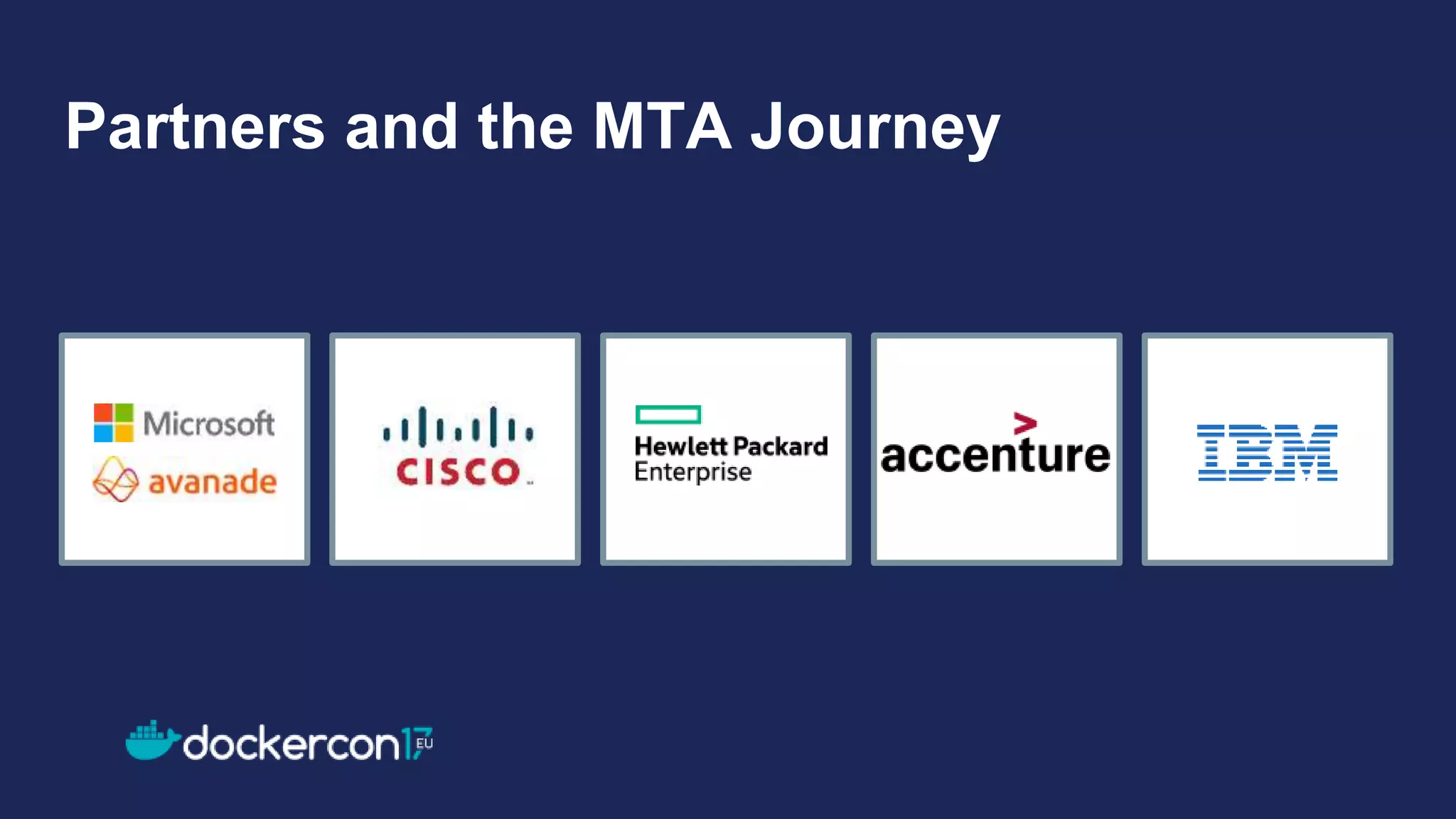 Partners and the MTA Journey
 