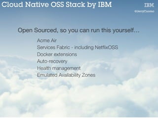 Jerry Cuomo Dockercon14 Keynote - Borderless Clouds