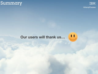 Jerry Cuomo Dockercon14 Keynote - Borderless Clouds