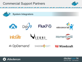 Commercial Support Partners
System Integrators
 