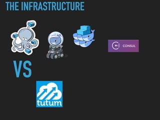 THE INFRASTRUCTURE
VS
 