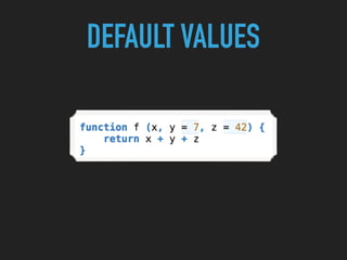 DEFAULT VALUES
 