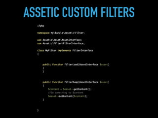 ASSETIC CUSTOM FILTERS
 