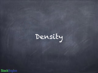 Density 
 
