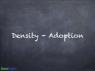 Density - Adoption 
 
