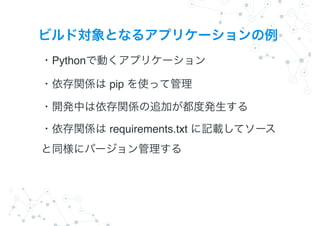 Python
pip
requirements.txt
 