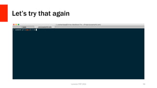 Let’s try that again
Lonestar	PHP	2016	 69	
 