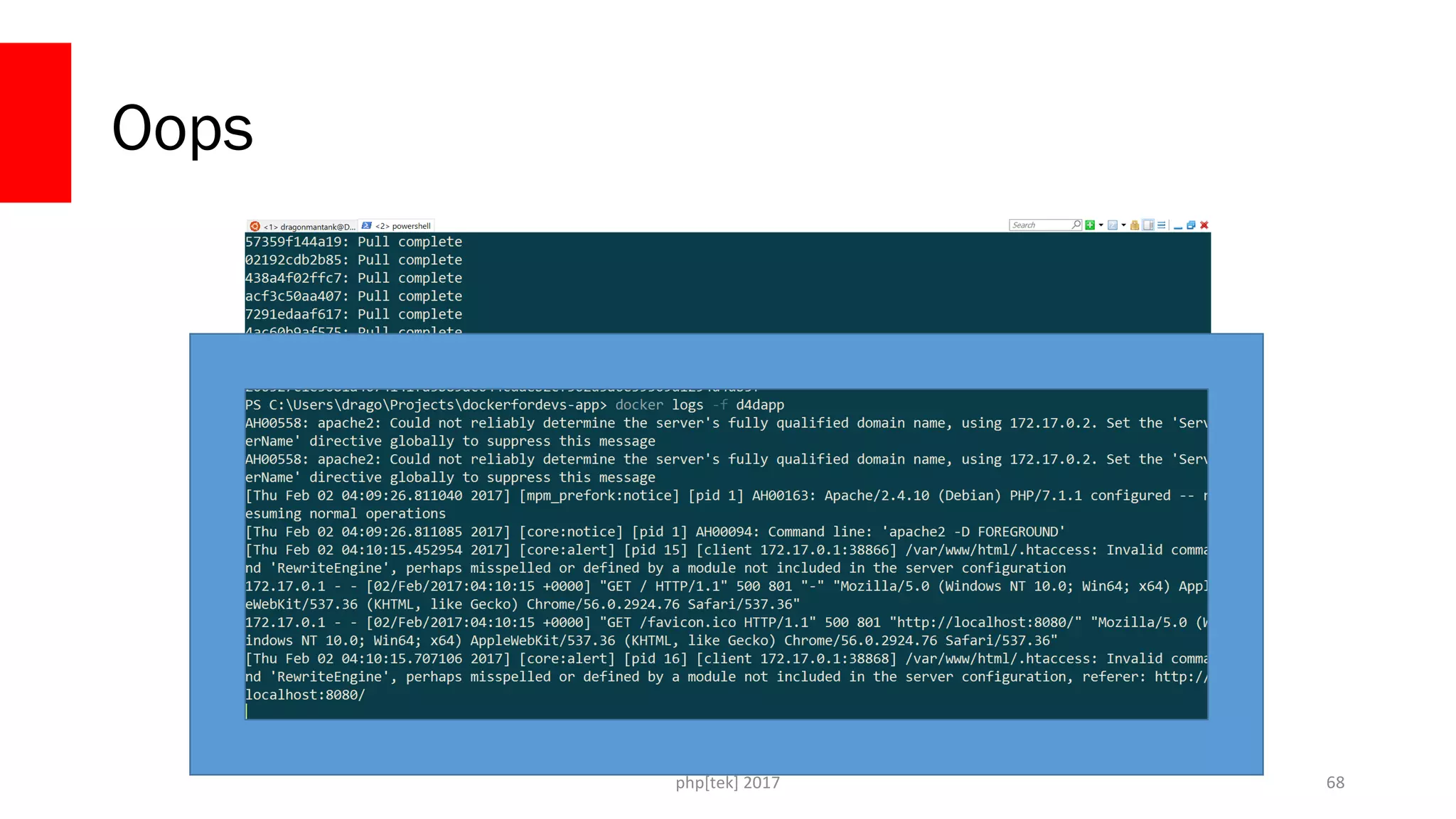 php[tek] 2017
Oops
68
 