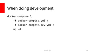 Docker for PHP Developers - php[world] 2017 Slide 158