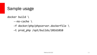 Docker for Developers - PHP Detroit 2018 Slide 122
