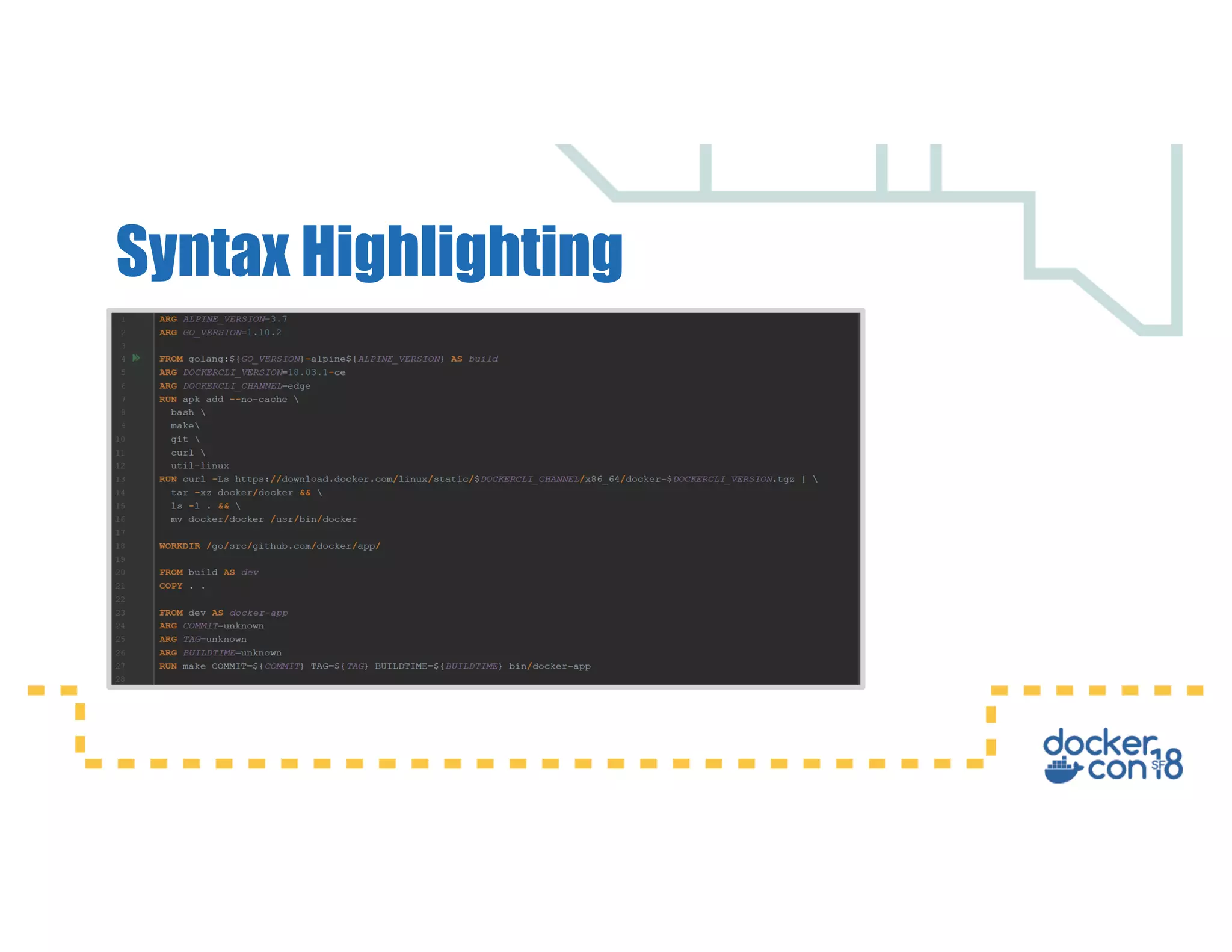 Syntax Highlighting 