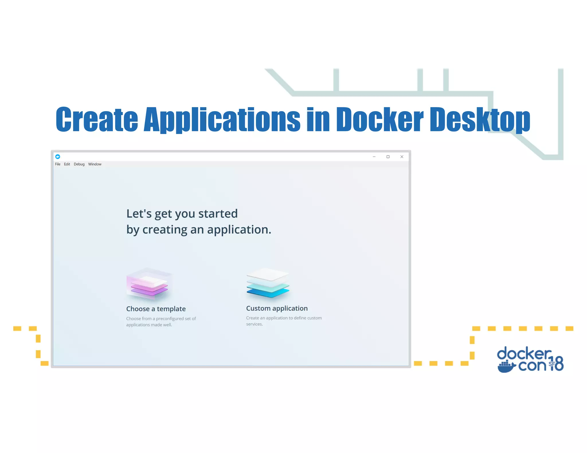 Create Applications in Docker Desktop 