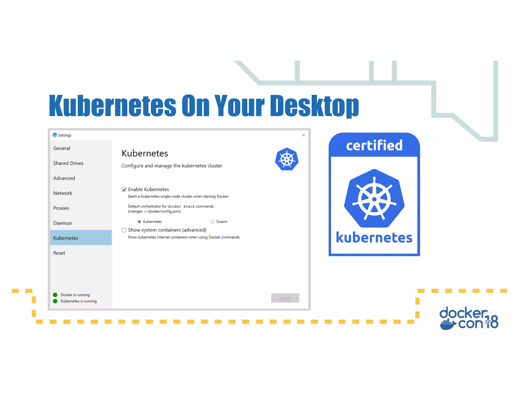 Kubernetes On Your Desktop 