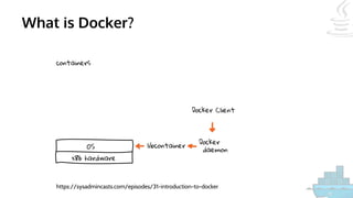 What is Docker?
https://sysadmincasts.com/episodes/31-introduction-to-docker
 