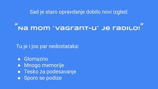 Docker for localhost development (on Serbian) | PPTX