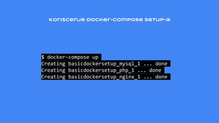 Docker for localhost development (on Serbian) | PPTX