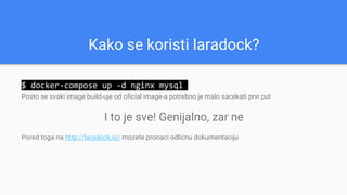 Docker for localhost development (on Serbian) | PPTX