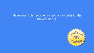 Docker for localhost development (on Serbian) | PPTX