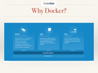 Why Docker?
 