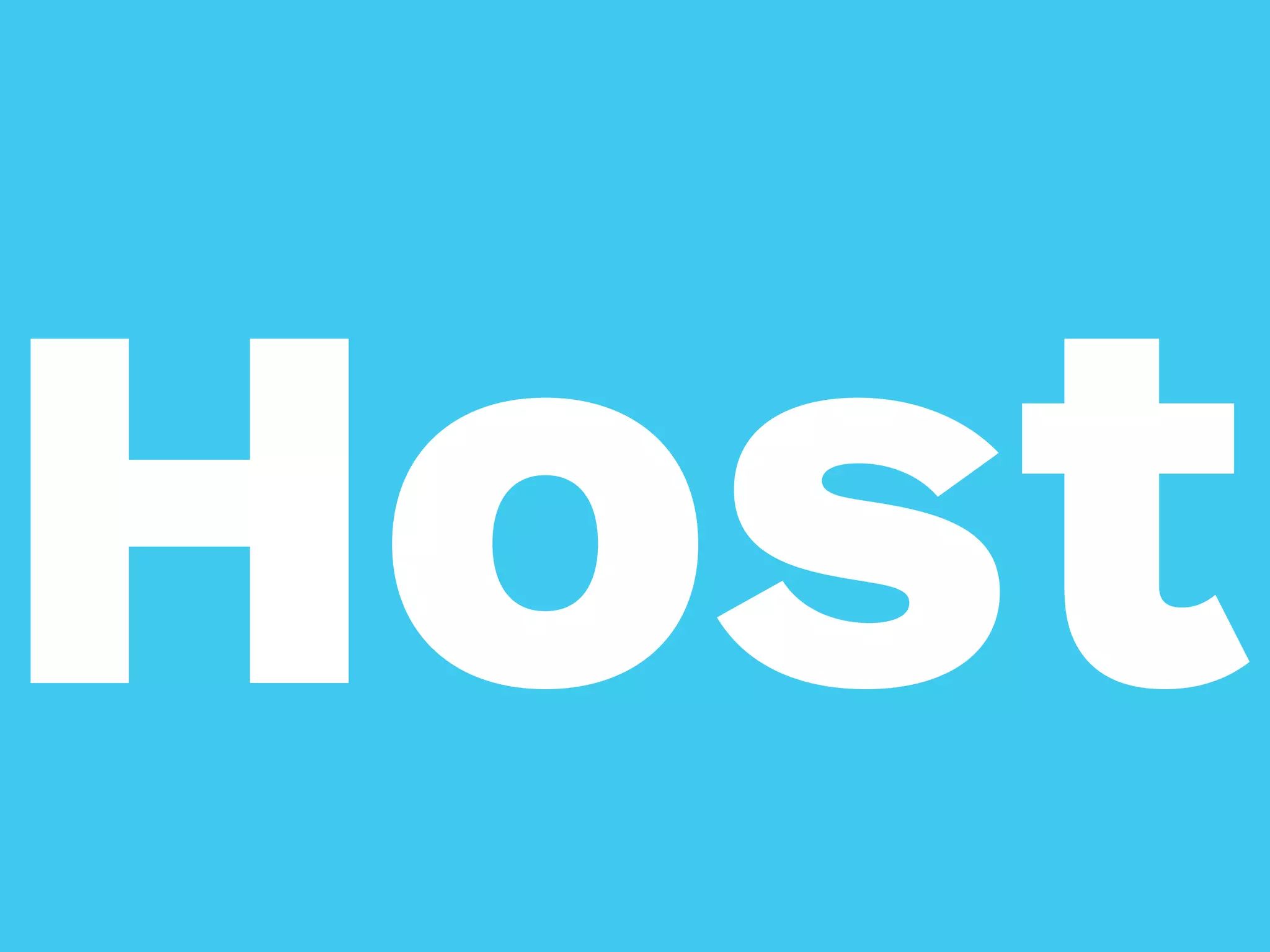 Host
 