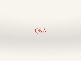 Q&A
 