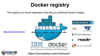 Docker registry
The registry is a server application that lets you distribute Docker images.
https://hub.docker.com/explor...
