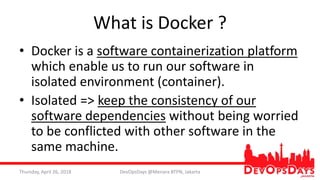 Dockerize Your Web Application Stack - Salman El Farisi | PPT