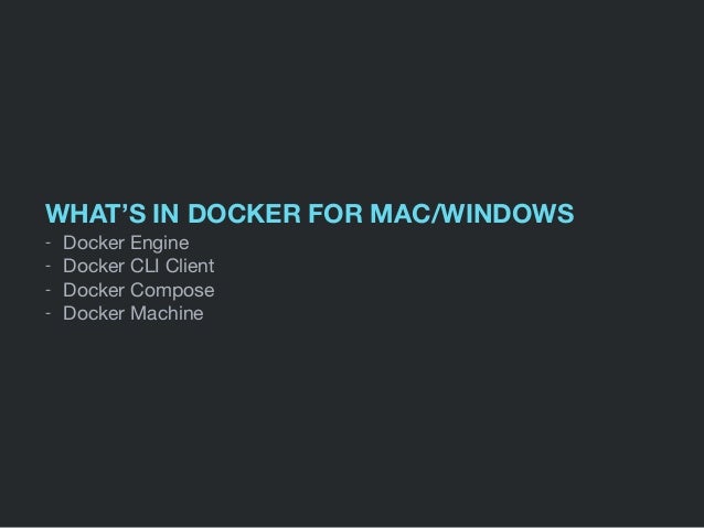 docker client for mac