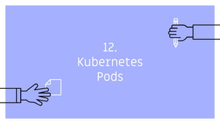 12.
Kubernetes
Pods
 