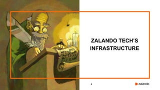 4
ZALANDO TECH’S
INFRASTRUCTURE
 