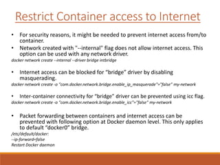 Docker Networking - Common Issues and Troubleshooting Techniques | PPTX