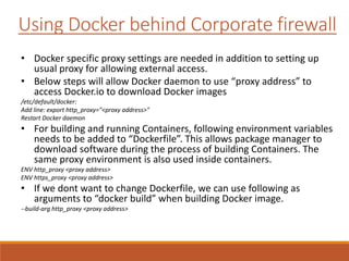 Docker Networking - Common Issues and Troubleshooting Techniques | PPTX